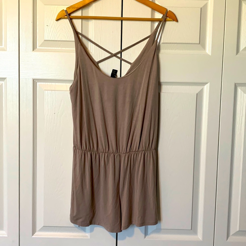 Earth tone romper